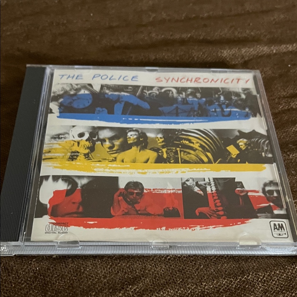 😄The Police cd Synchronicity 1983